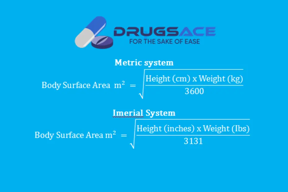 how-to-calculate-body-surface-area-mosteller-method-drugsace